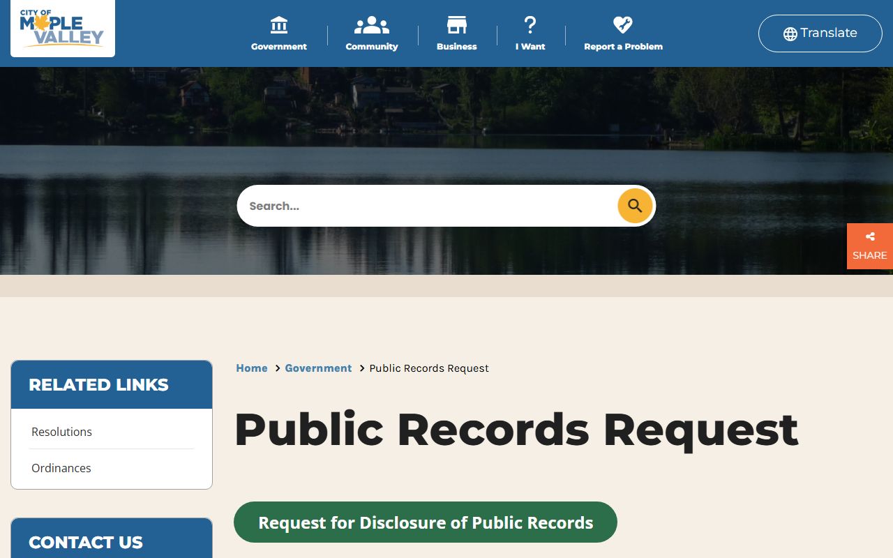 Maple Valley public records - Maple Valley probate court records