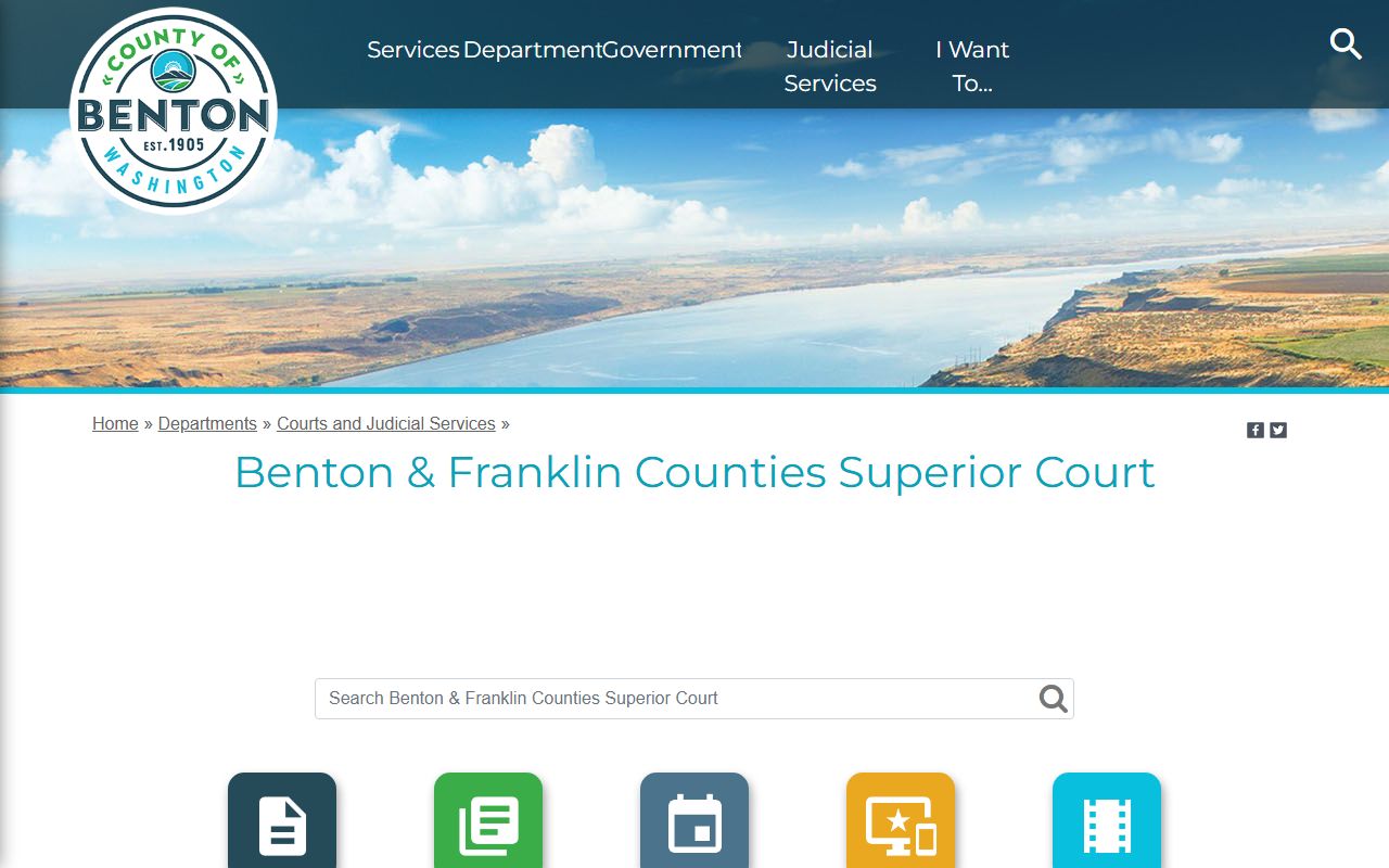 Benton County probate court records Superior Court